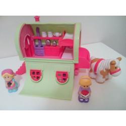 Early Learning Centre Happyland Roaming Rose Caravan