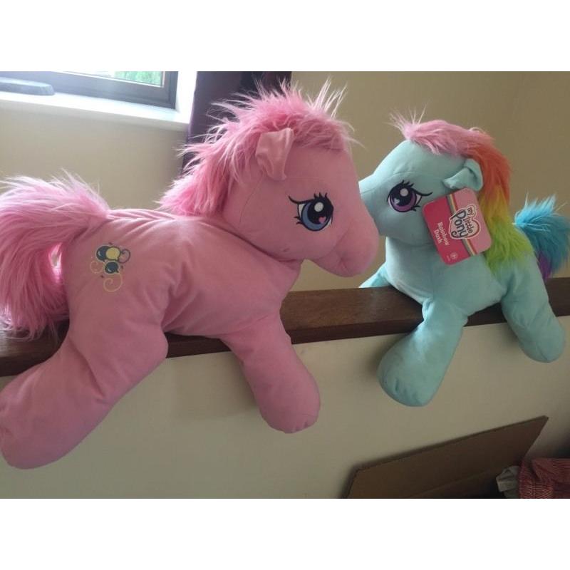 Two large My Little Pony Toys