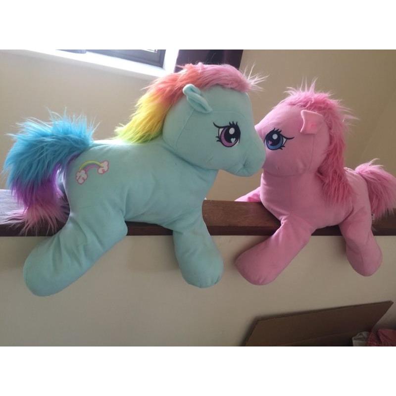 Two large My Little Pony Toys