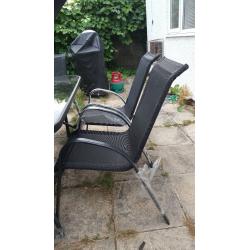 Garden Set Table and 6 Chairs