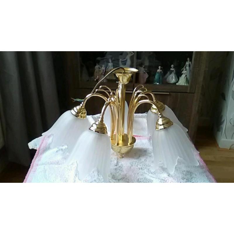 Chandelier type light fitting