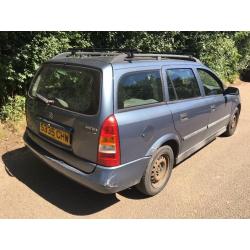 Vauxhall Astra CD 16V 1598cc Petrol 5 speed manual 5 door estate S reg 06/08/1998 Blue