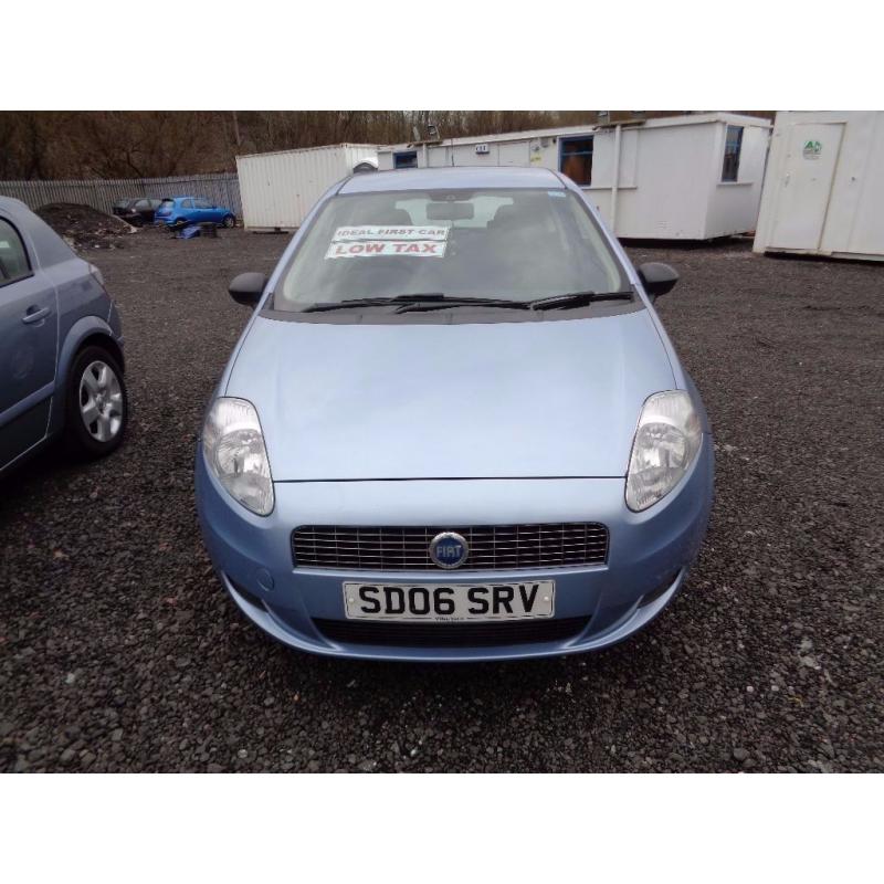 2006 FIAT PUNTO ACTIVE 1.2 BLUE 3 DOOR ONLY 53,000 MILES ONLY SERVICE HISTORY MOT TILL 1/04/17