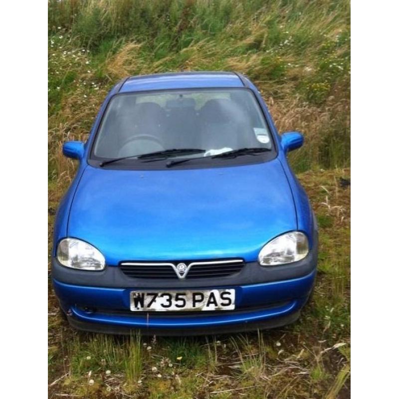 2000 Vauxhall Corsa 1.2 *MOT EXPIRED*BARGAIN*