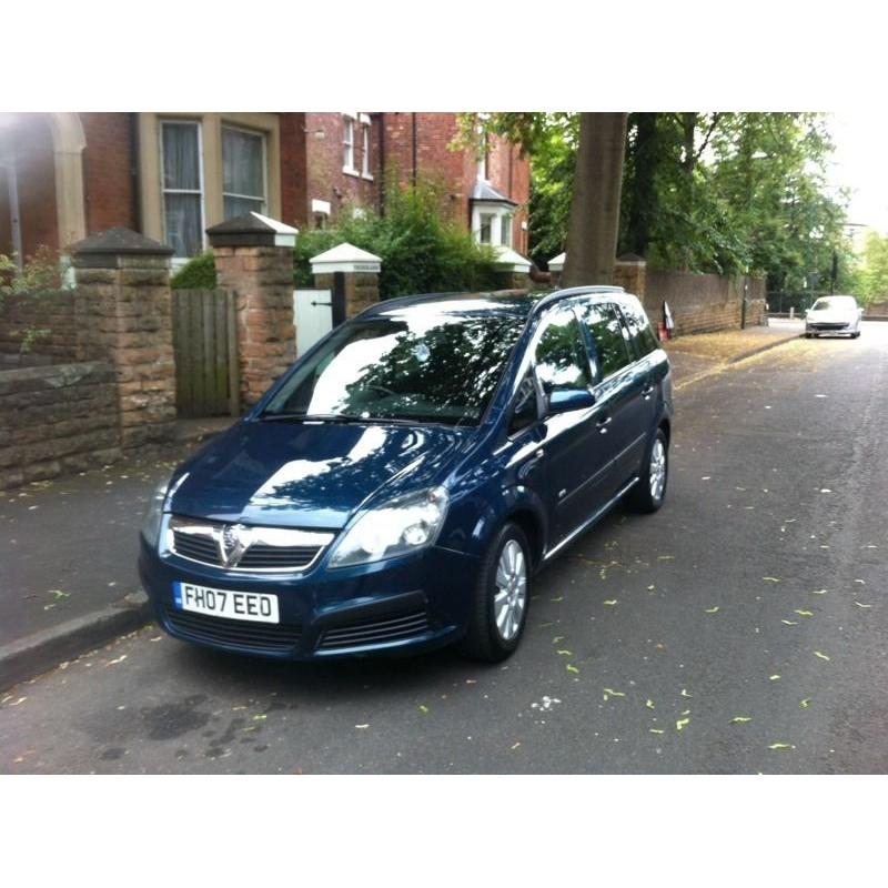 Vauxhall zafira 1.9cdti 120bhp 2007