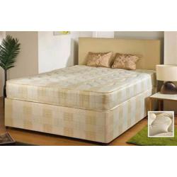 BRAND NEW - Kingsize Bed with 9inch Dual-Sided Semi Orthopedic Mattress 9" Deep Quilt MATTRESS