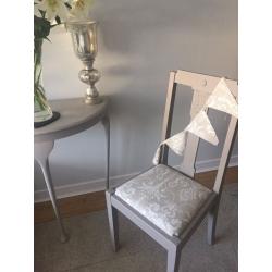 Shabby Chic bedroom chair