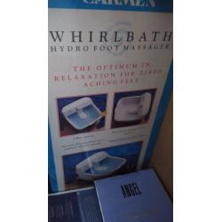 carmen whirle bath and foot massager