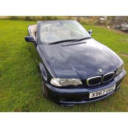 Bmw 330ci convertible 68k