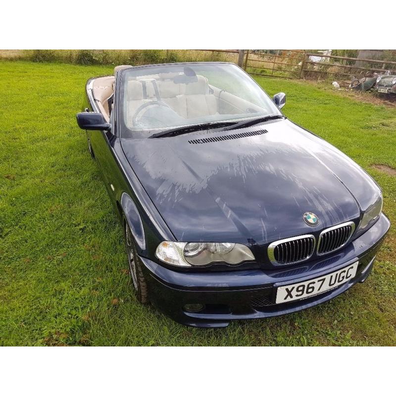 Bmw 330ci convertible 68k