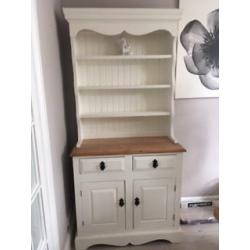 Solid Pine Dresser painted in Farrow & Ball White Tie