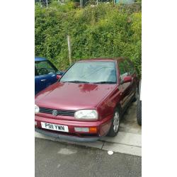 VW Golf mk 3 1.9td 12months MOT