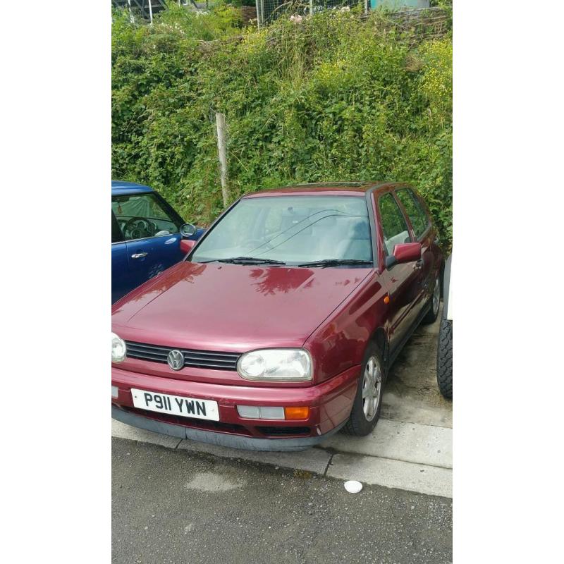 VW Golf mk 3 1.9td 12months MOT