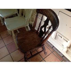 4 Old kitchen chairs