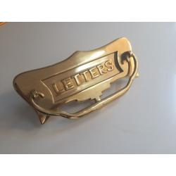 Brass letterbox