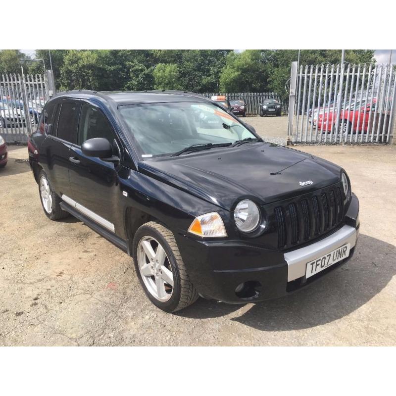 2007 Jeep Compass 2.0 CRD Limited Station Wagon 4x4 5dr/ Diesel / Only 1 Owner From NEW