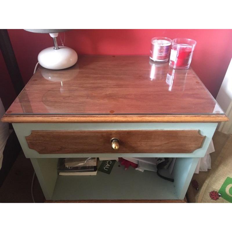 2x bedside tables from the 70s