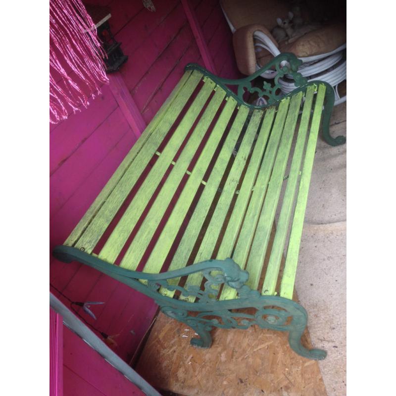 Garden Bench and FREE chairs wooden