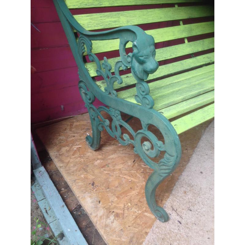 Garden Bench and FREE chairs wooden