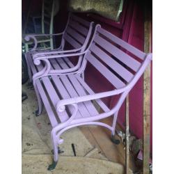 Garden Bench and FREE chairs wooden