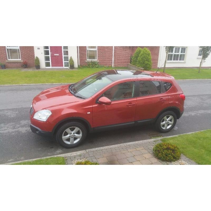 2007 NISSAN QASHQAI 1.6 ACENTA, 91K, LONG MOT, PANORAMIC ROOF! (NOT VAUXHALL, FORD, RENAULT)