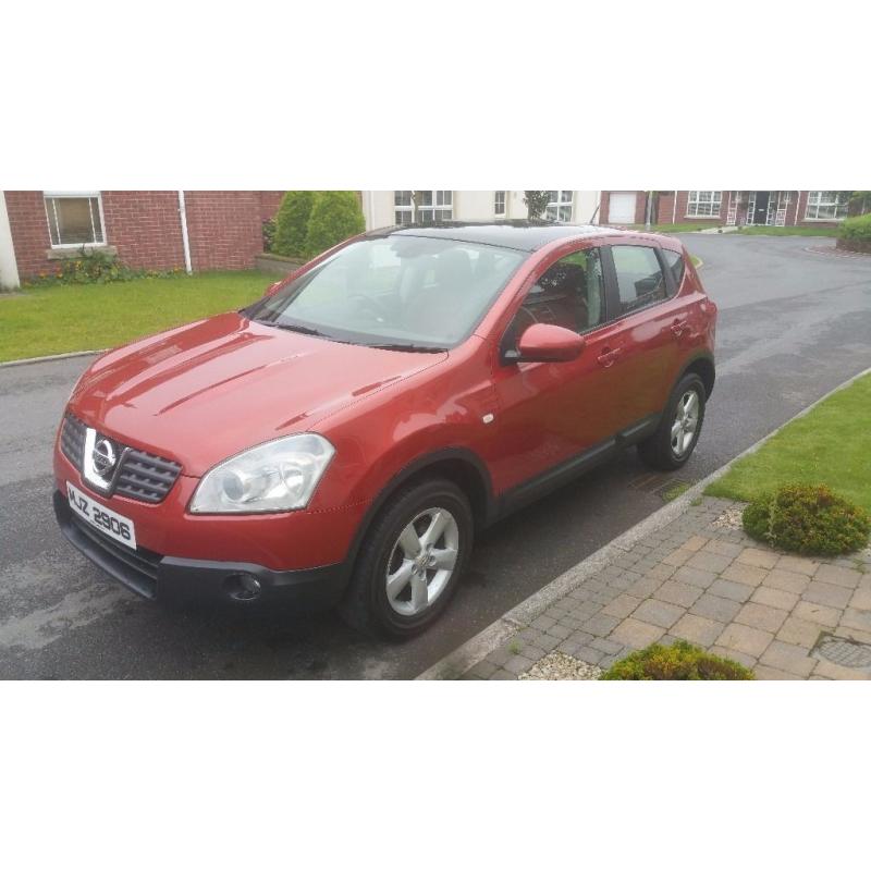 2007 NISSAN QASHQAI 1.6 ACENTA, 91K, LONG MOT, PANORAMIC ROOF! (NOT VAUXHALL, FORD, RENAULT)