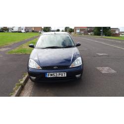 2004 53 Ford Focus Zetec 1.6 only 78198 mileage