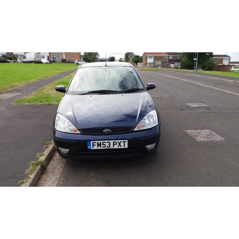 2004 53 Ford Focus Zetec 1.6 only 78198 mileage