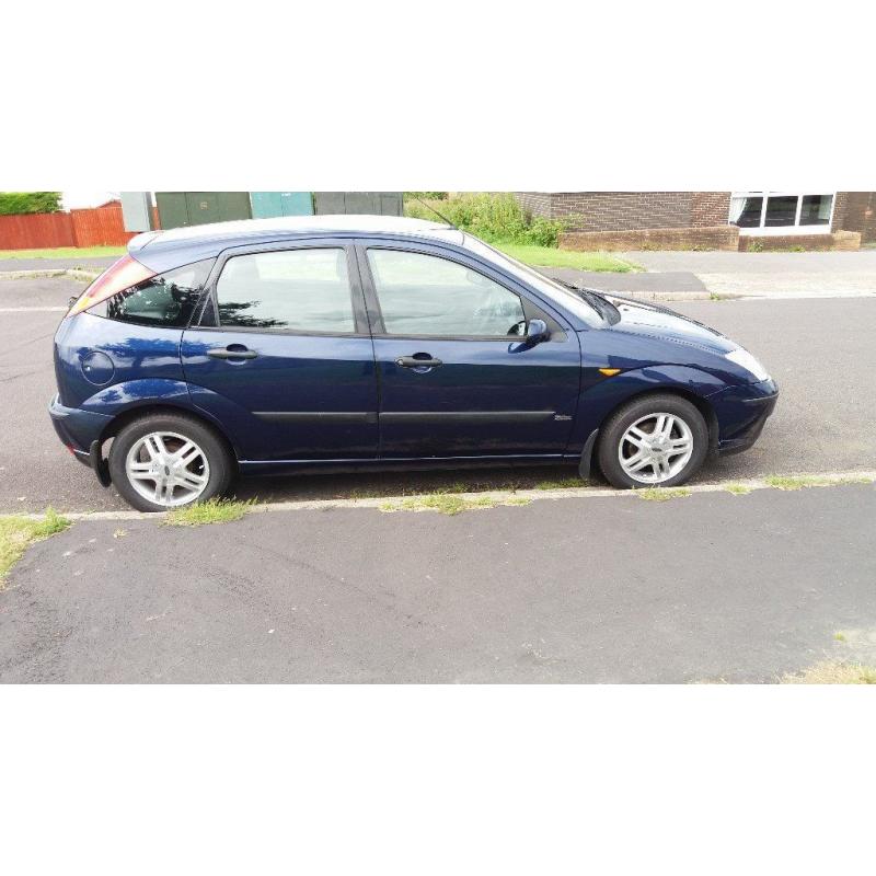 2004 53 Ford Focus Zetec 1.6 only 78198 mileage