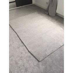 Grey Santorini Carpet 77 X 52 inches