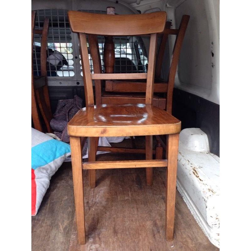 Bentwood wooden dining chair