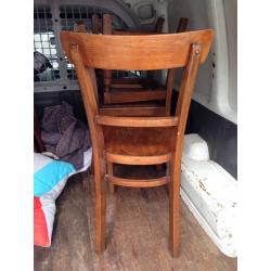 Bentwood wooden dining chair