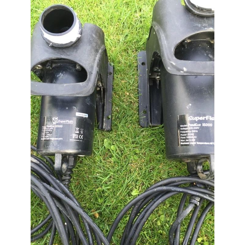 Pond pump bargains