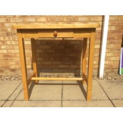 Kitchen breakfast bar/table with drawer