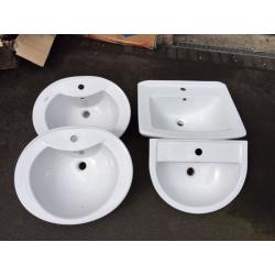 Job Lot (4 Sinks / 2 Shower Screens)