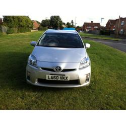 Uber Ready 1 OWNER 1 YEAR MOT Toyota Prius (2011) T4 VVT-i SAT NAV DVD 50K Mileage- P/x Welcome