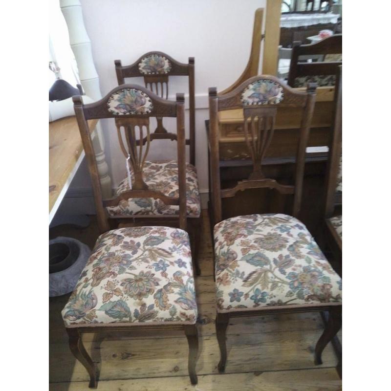 Antique Edwardian Chairs