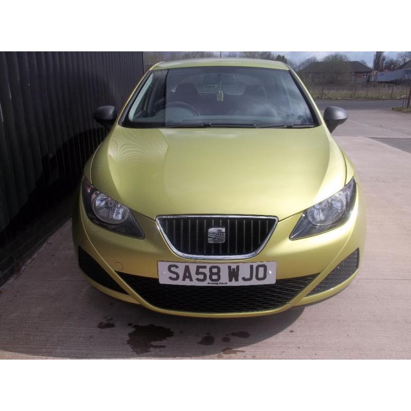 2008 (58) Seat Ibiza 1.2 S 5dr (a/c) Service History 3 Months Warranty Included May Px/Swap