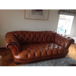 Tan sofas good condition