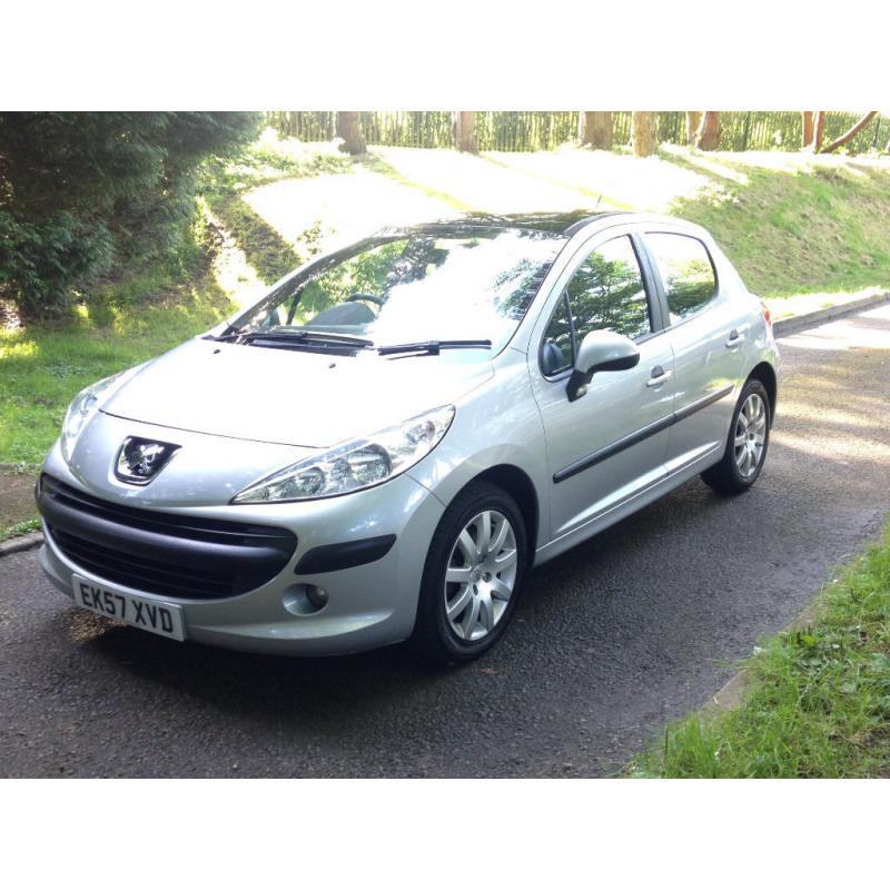 60+ MPG/LOW MILEAGE!! 2007 (57) PEUGEOT 207 SE HDI 1.6 DIESEL MANUAL ALLOYS