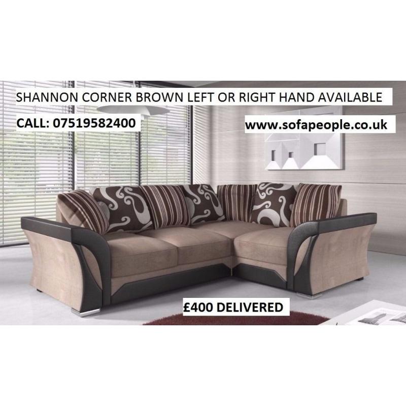 Malaysia 3+2 sofa set, black or brown, FREE STORAGE POUFFE WITH EVERY ORDER, all sofas guaranteed