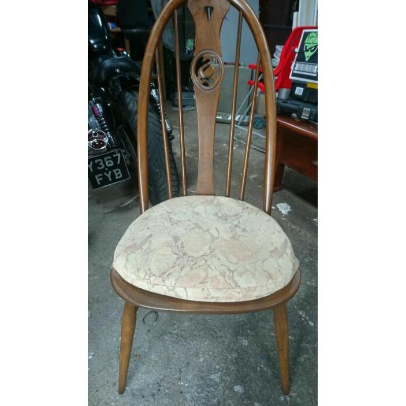 Ercol Swan Dining Chairs