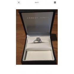 9ct White Gold Diamond Solitaire