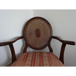 Vintage Cane Back Occasional Chair