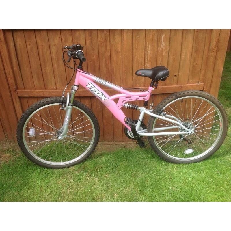 Trax TFS1 ladies full suspension 16" mountain bike