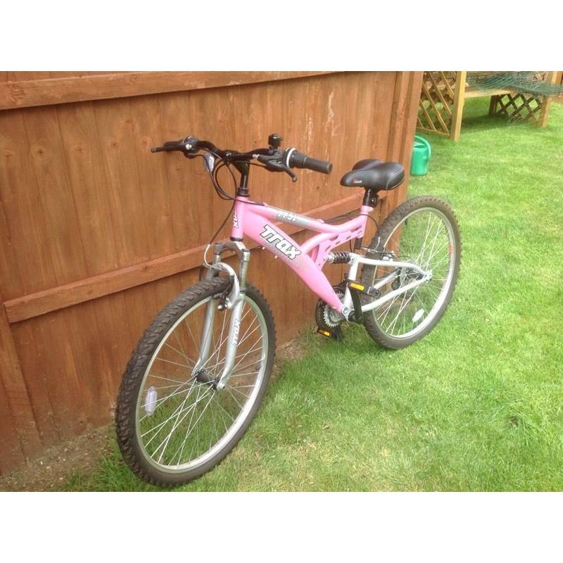 Trax TFS1 ladies full suspension 16" mountain bike