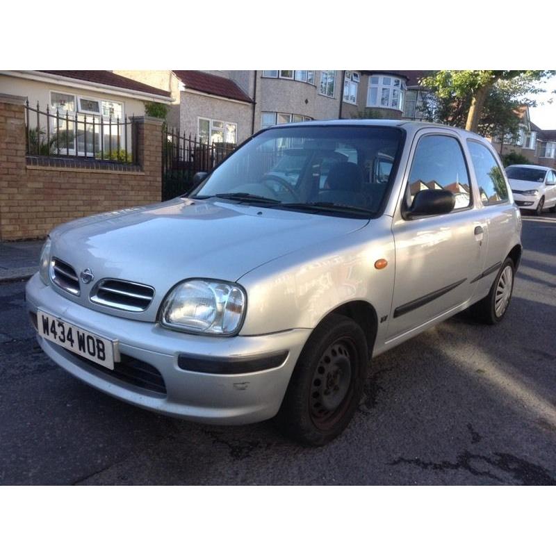 1 LITRE NISSAN MICRA , MOT TILL END OF SEPTEMBER 2016 , RUNS AND DRIVES EXCELLENT