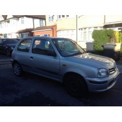 1 LITRE NISSAN MICRA , MOT TILL END OF SEPTEMBER 2016 , RUNS AND DRIVES EXCELLENT