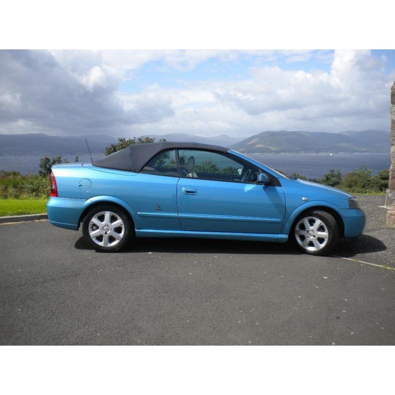 2003 Vauxhall Astra Bertone Cabriolet 1.6 petrol 1.6v.