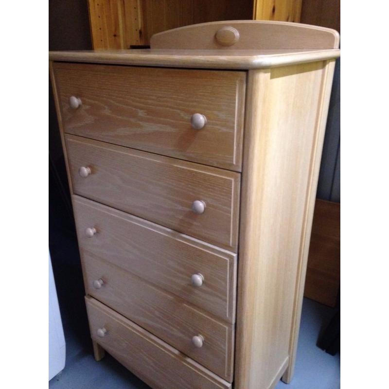 Stage 3 Door Wardrobe and Chest of Drawers